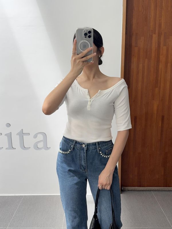 氣質兩穿舒服T 