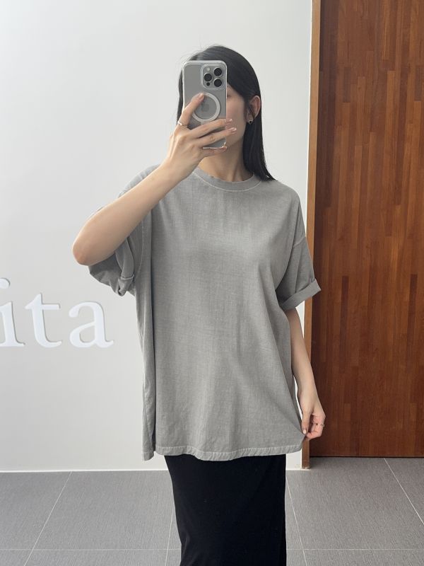 要包色！百搭素面寬鬆短T 