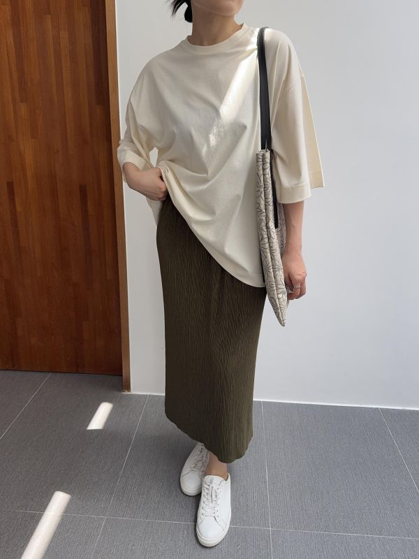 顯瘦舒服皺皺裙 