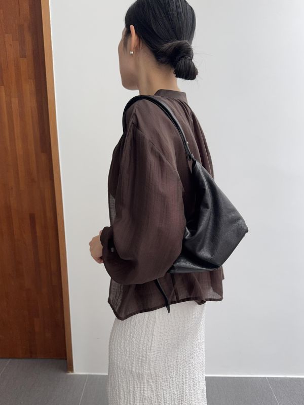 浪漫光澤微透開襟衫 