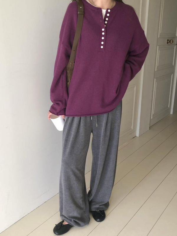超好穿莫代爾休閒舒服褲 