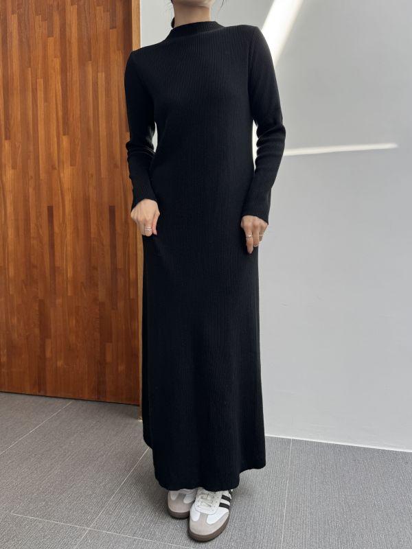 /現貨/超舒服微領針織長OPS 