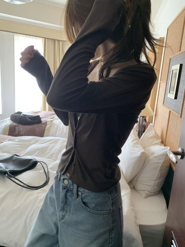 微辣抓皺兩件式上衣 