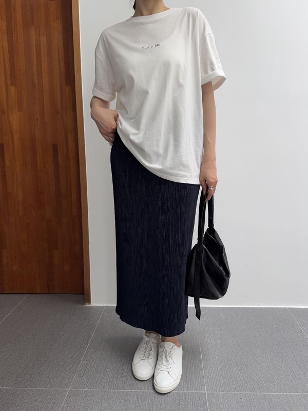 顯瘦舒服皺皺裙 