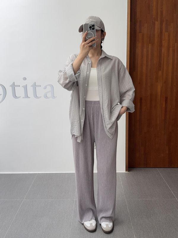 2026新!最強舒服皺皺褲 