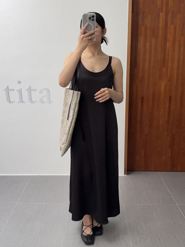 細肩氣質緞面ops 