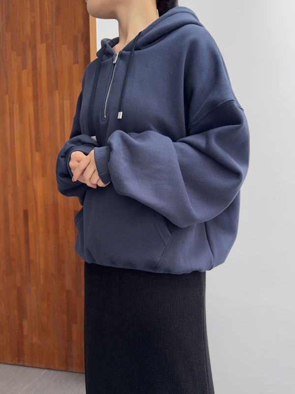 /現貨/質感休閒拉鍊連帽大學T 