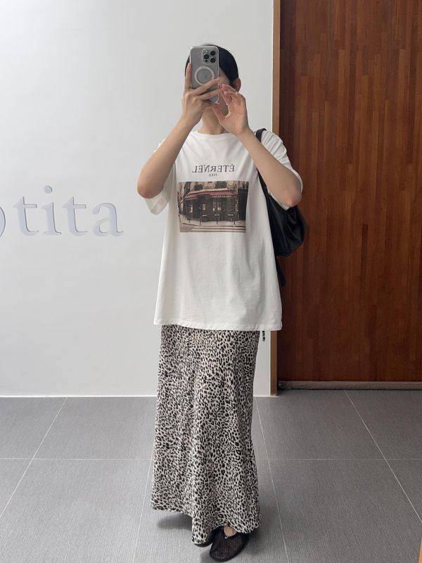 法式慵懶寬鬆T 