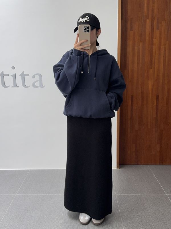 /現貨/質感休閒拉鍊連帽大學T 