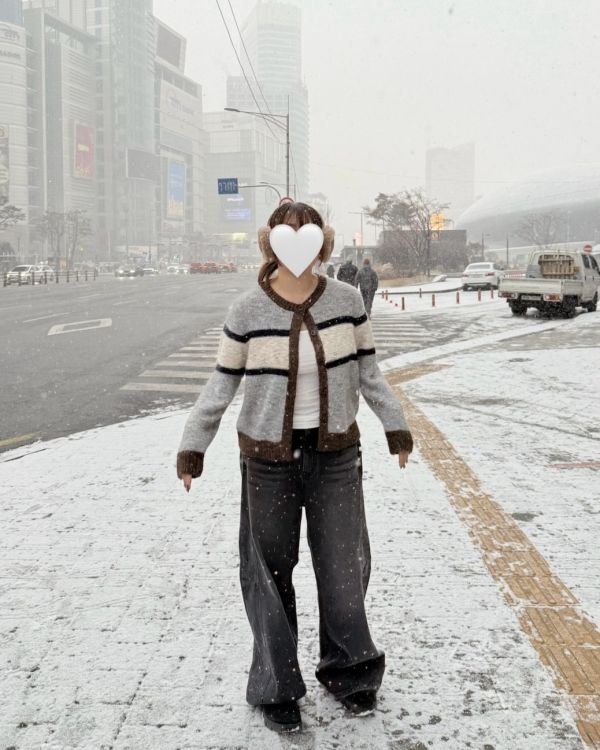 淺刷色率性寬牛仔S-XL 