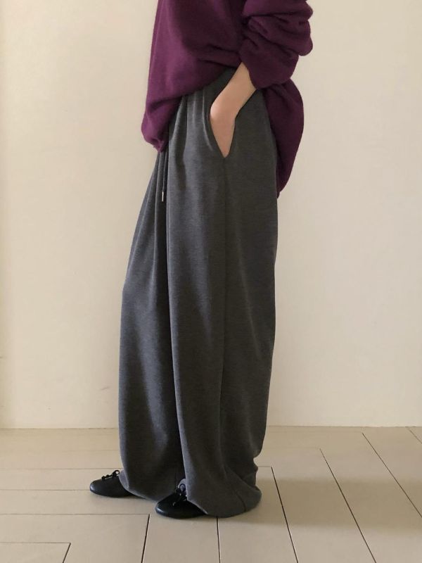 超好穿莫代爾休閒舒服褲 