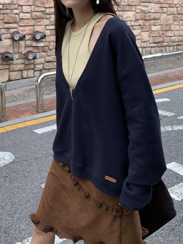 質感大V領大學T 