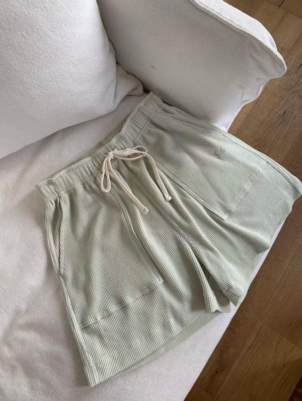 宅在家華夫格紋短褲 