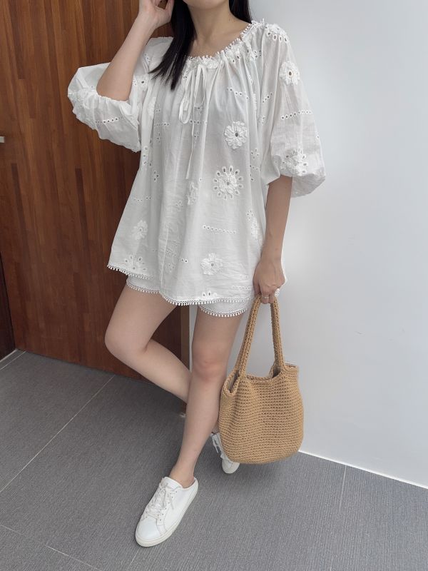 仙女純白氣質套裝 