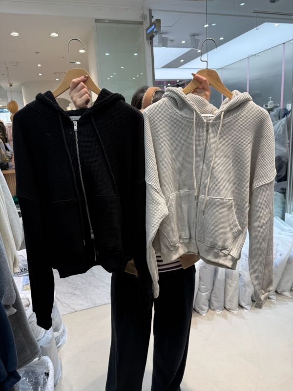 華夫格紋休閒舒服套裝 