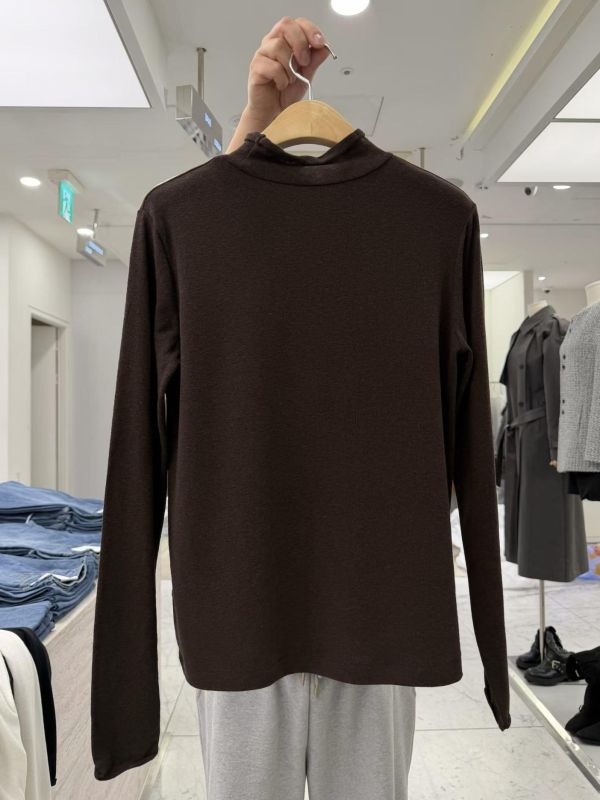 超舒服微領天絲羊毛打底 