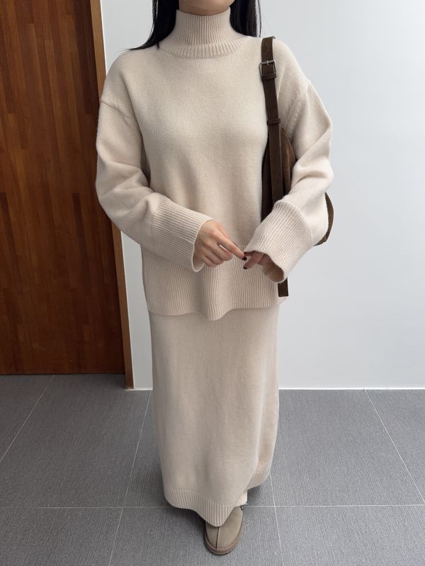 簡約氣質針織套裝 