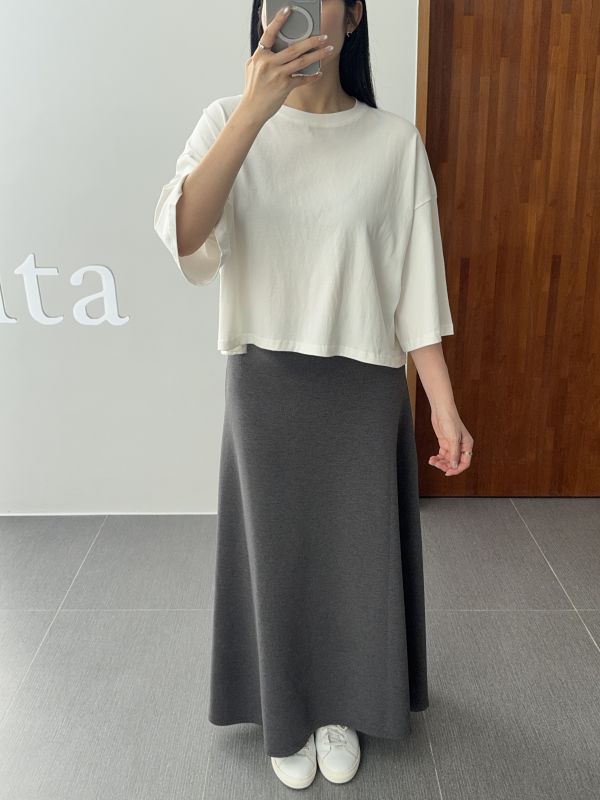 優雅傘狀舒服長裙 