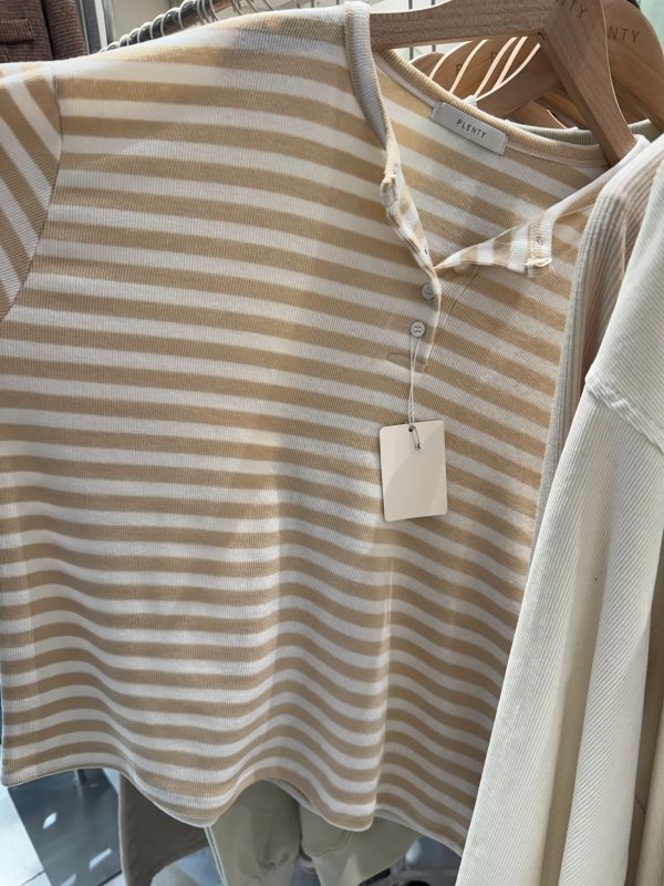 簡約舒服條紋上衣 