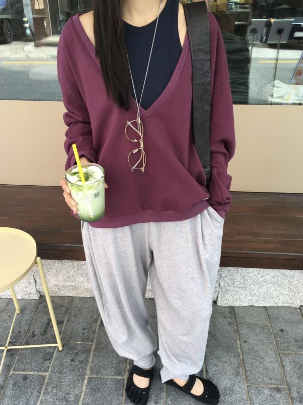 質感大V領大學T 