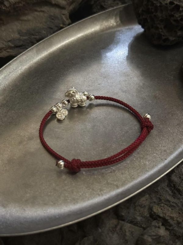 馬上有錢！925純銀手鍊 