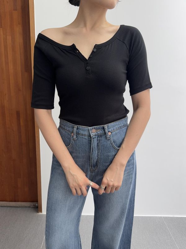 氣質兩穿舒服T 