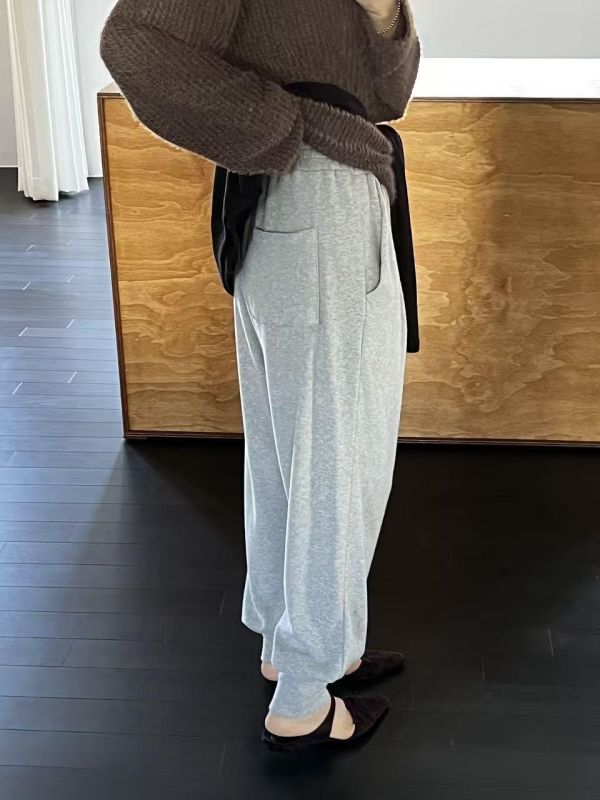 超舒服休閒縮口褲 