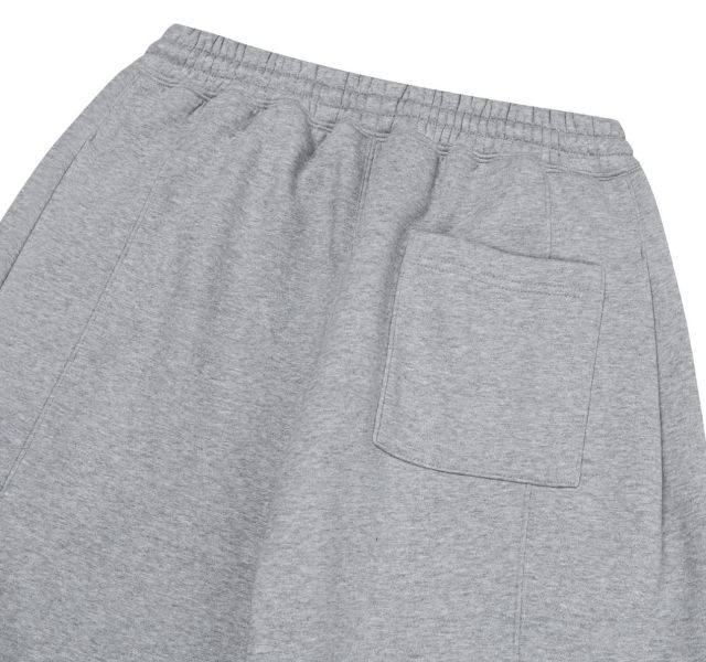 男裝-簡約打褶休閒棉褲 