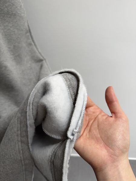 低調休閒內刷毛棉長裙 