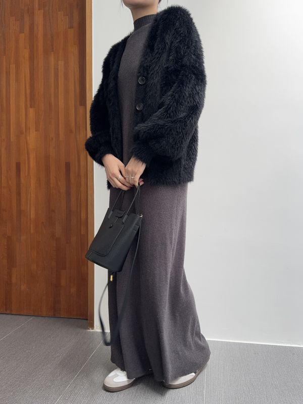 /現貨/超舒服微領針織長OPS 