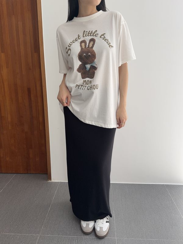 /現貨/可愛兔娃娃舒服短T 