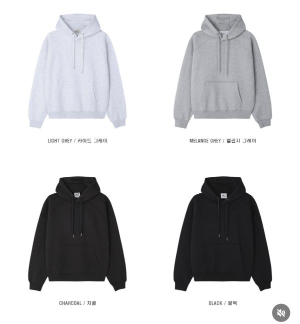 男裝-簡約素面刷毛帽T 