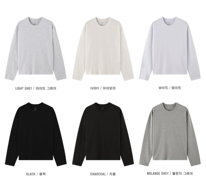 男裝-必備的簡約素Tee 