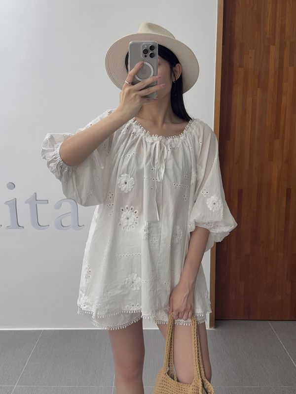 仙女純白氣質套裝 