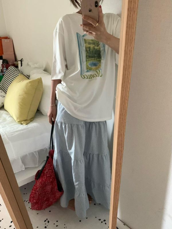 窗台風景短TEE 