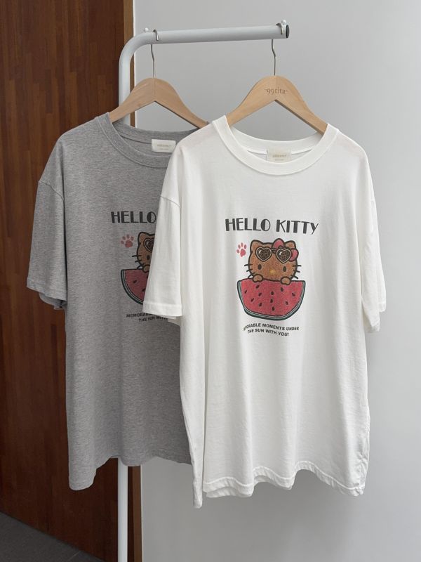 烤焦hello kitty短 