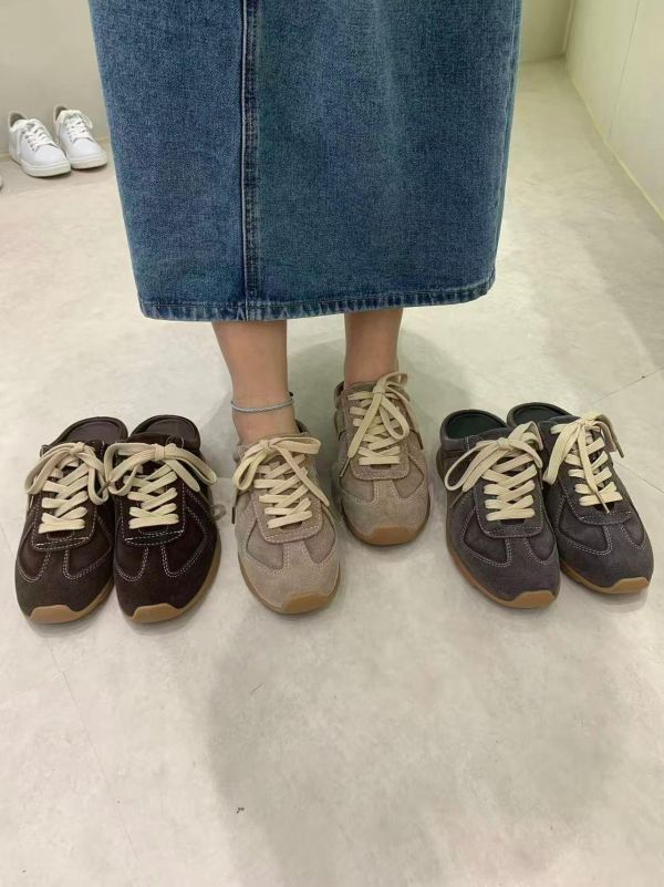 秋冬色系質感懶人鞋 
