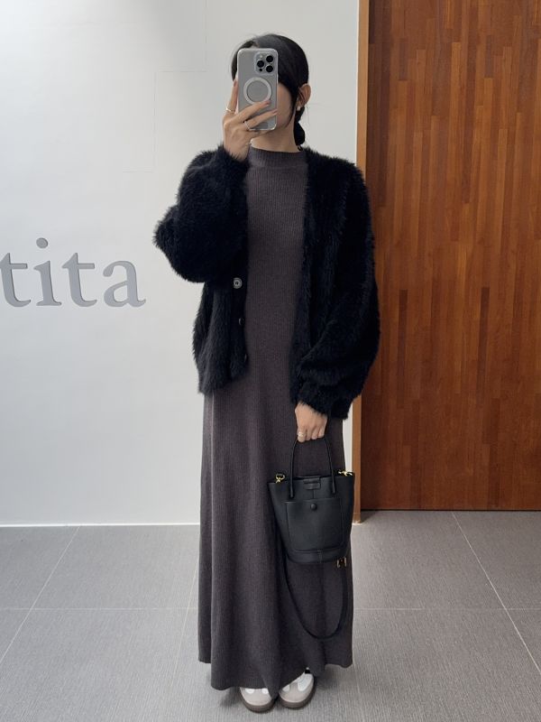 /現貨/貴氣感舒服毛毛外套 