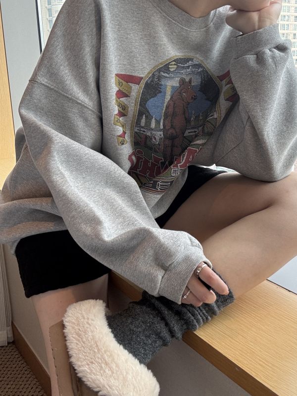 /現貨/暖暖的堆堆襪 