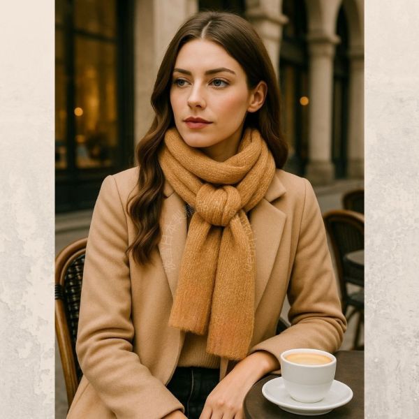 日本製 圍巾_ 柔暖呢光 Douce Laine Lumière長型圍巾-焦糖暖駝 Caramel Doux (12x230cm) 脖圍 女生圍巾 日本圍巾 日本保暖圍巾 閃閃圍巾 羊毛圍巾 圍巾
雙面圍巾
日本製圍巾
羊毛雙面圍巾
羊毛圍巾
情侶圍巾
型男圍巾
帥氣爆表
靚女圍巾
一條抵兩條
保暖圍巾
克什米爾
cashmere
日本代購
日本製代購
RectoVersomuffler
muffler
hermesmuffler
winteriscoming
甜美小姊姊風
氣質優雅女孩風
可甜可鹹
日本製
高品質
安心安全
安心安全日