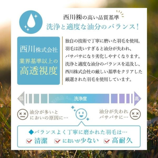 西川 × 英國產羽絨 White Duck Down 日本製羽絨被-杏霜米金 Ivory Almond Beige（米杏色） 英國羽絨85%・0.4kg・可水洗（150×210cm） J-TAS認證 日本製精品
日本製羽絨被
冬季保暖必備
日本羽絨被
可機洗羽絨被
0.3公斤羽絨被
頂級羽絨被
舒適睡眠關鍵
高品質居家用品
輕盈保暖
羽絨被
冬季居家好物
抗菌防臭設計
抗菌防蟎羽絨被
防蟎羽絨被
溫暖過冬神器
羽絨被推薦
極致日本工藝
高CP值羽絨被
睡眠質量提升
羅曼史小衫
東京西川
西川
頂級棉被
頂級羽絨被
四季皆宜羽絨被
日本代購