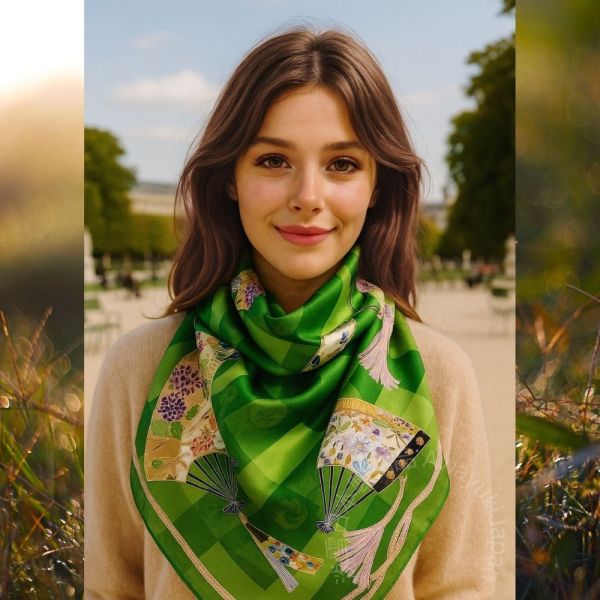 日本製 絲巾_ Éventail Fleuri Émeraude 花扇翠影-翠綠色(88 × 88cm) 絲巾 方形絲巾 大方巾 日本絲巾 9090 披肩 絲巾
雙面圍巾
日本製絲巾
日本製圍巾
羊毛雙面圍巾
羊毛圍巾
一條抵兩條
保暖圍巾
克什米爾
silkscarf
scarf
hermesscarf
cashmere
日本代購
日本製代購
RectoVersomuffler
muffler
hermesmuffler
winteriscoming
甜美小姊姊風
氣質優雅女孩風
可甜可鹹
日本製
高品