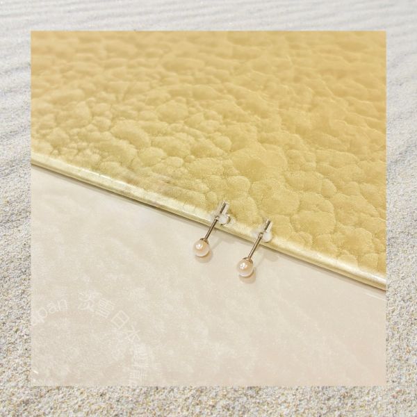日本製 3mm Akoya珍珠耳環 天然珍珠耳環 日本珍珠耳環 迷你珍珠耳環 日本耳環 Akoya 