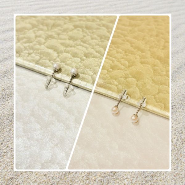 日本製 3mm Akoya珍珠耳環 天然珍珠耳環 日本珍珠耳環 迷你珍珠耳環 日本耳環 Akoya 
