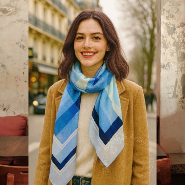 日本製 絲巾_ 光影菱紋Collection Lumières Géométriques-海霧晨藍 Brume Marine (88 × 88cm) 絲巾 方形絲巾 大方巾 日本絲巾 9090 披肩 絲巾
雙面圍巾
日本製絲巾
日本製圍巾
羊毛雙面圍巾
羊毛圍巾
一條抵兩條
保暖圍巾
克什米爾
silkscarf
scarf
hermesscarf
cashmere
日本代購
日本製代購
RectoVersomuffler
muffler
hermesmuffler
winteriscoming
甜美小姊姊風
氣質優雅女孩風
可甜可鹹
日本製
高品