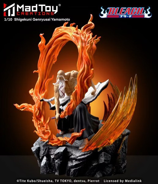 【預購】MadToy Creations X BLEACH死神 1/10 初代總隊長 千年以來最強的死神 山本元柳齋重國 