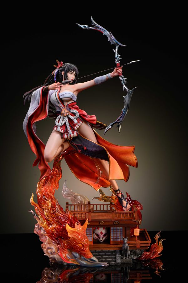 【預購】飛社長模玩工坊 > 百鬼夜行系列 1/4 第一彈 狐火 勝利女神：妮姬,桃樂絲,GK,玩具,收藏,擺件