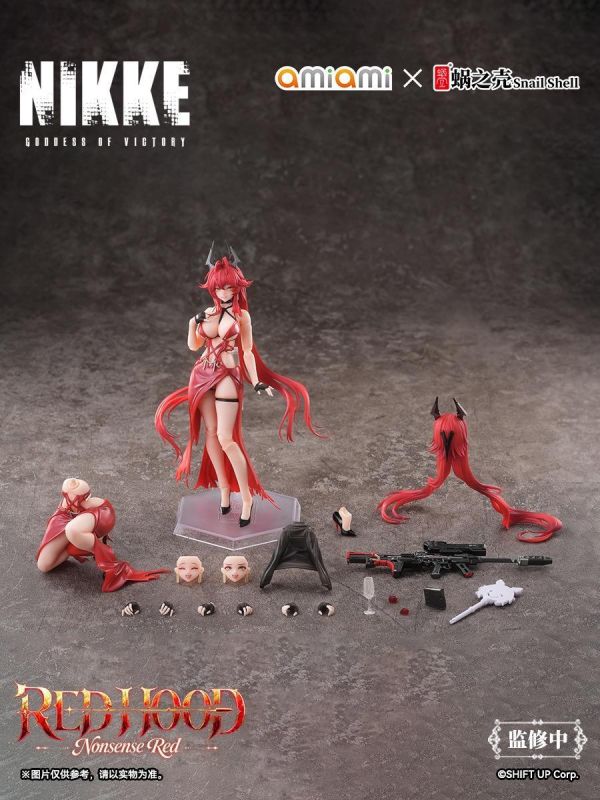 【預購】蝸之殼 > NIKKE勝利女神：妮姬 > 1/12 Red Hood 小紅帽 蝸之殼,NIKKE勝利女神：妮姬,小紅帽,GK,玩具,收藏,擺件,模型,公仔,人偶,手辦,動漫