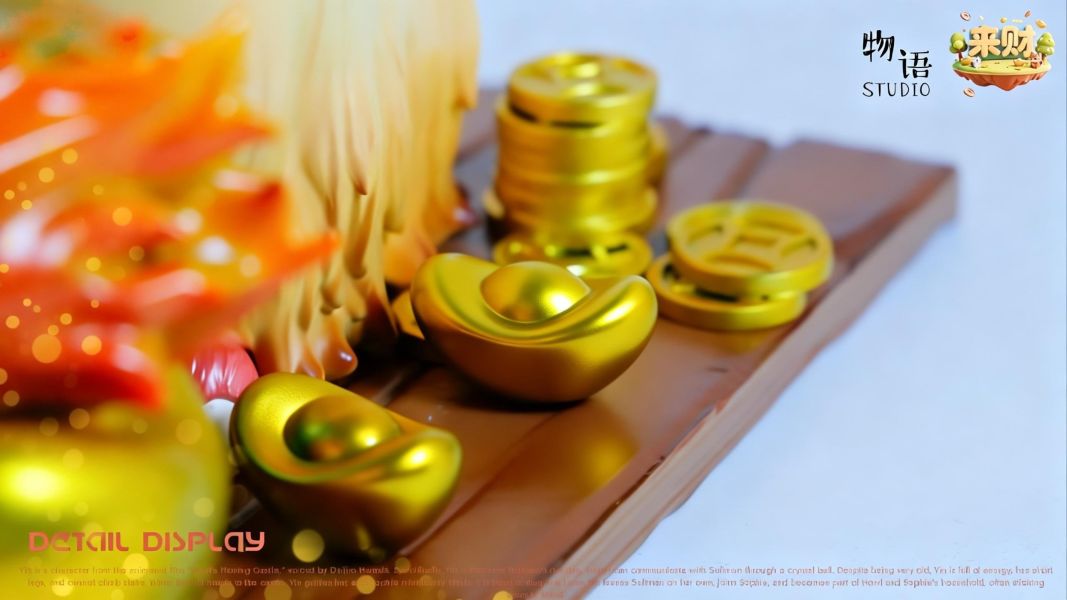 【預購】物語工作室 & 來財工作室 > 宮崎駿 > 霍爾的移動城堡系列 馬年來財系列 家有財犬 茵茵狗 物語工作室,來財工作室,宮崎駿,霍爾的移動城堡,茵茵狗,GK,玩具,收藏,擺件,模型,公仔,人偶,手辦,動漫