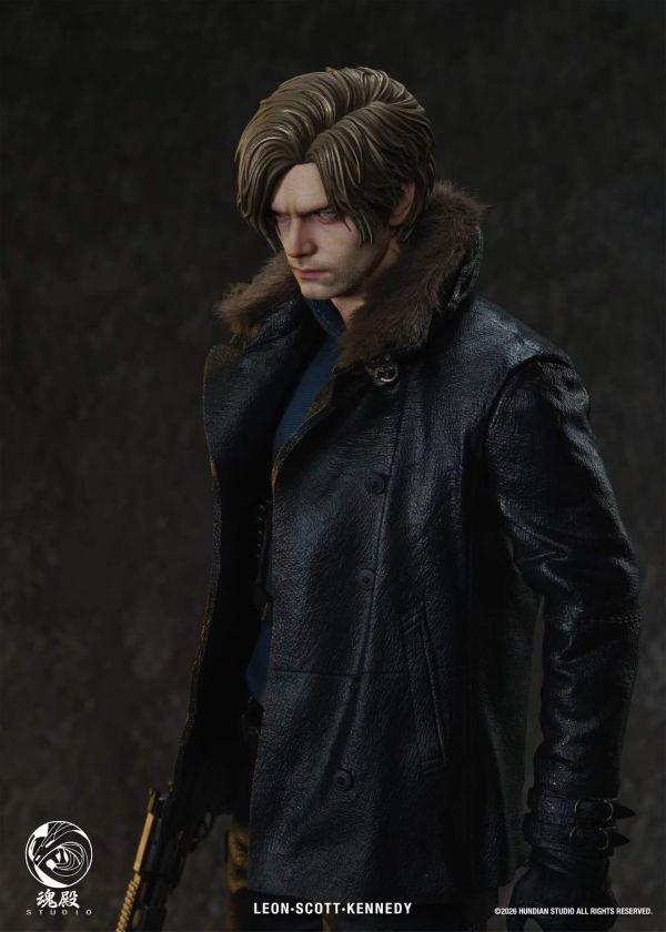 【預購】魂殿工作室 > 惡靈古堡 > 1/4 里昂 魂殿工作室,惡靈古堡,里昂,GK,玩具,收藏,擺件,模型,公仔,人偶,手辦,動漫